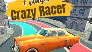 2 Player Crazy Racer — free online car game