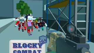 Blocky Combat Swat — free online shooting game