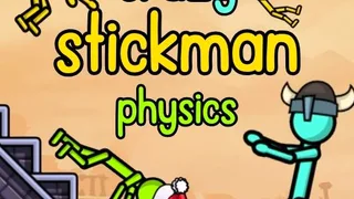Crazy Stickman Physics — free online casual game