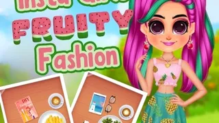 Insta Girls Fruity Fashion — free online casual game