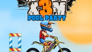 Moto X3M Pool Party — free online racing game