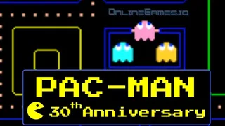 Pacman 30th Anniversary — free online arcade game