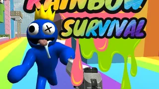Rainbow Survival — free online action game