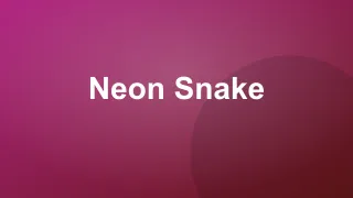Neon Snake — free online arcade game