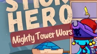 Stick Hero Mighty Tower Wars — free online action game