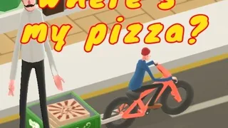 Where's My Pizza — free online bike game